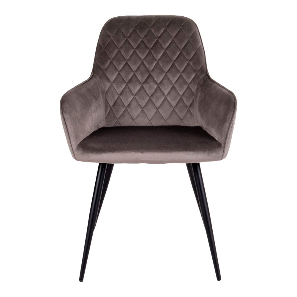 Harbo Eetkamerstoel Mushroom Velvet Set van 2